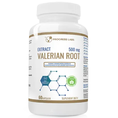 Progress Labs Valeriana Root 500 mg (60kap)