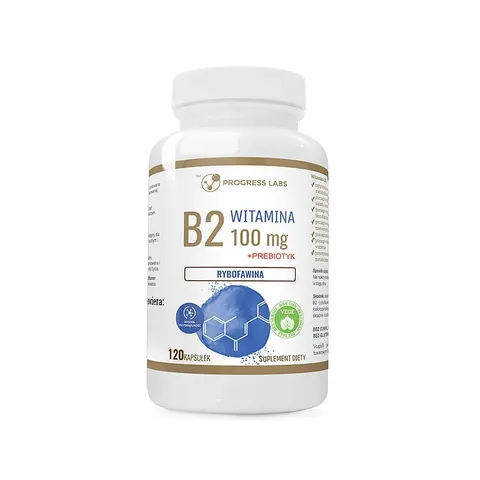 Progress Labs Witamina B2 Ryboflawina 100mg (120kap)