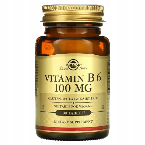 Solgar Witamina B6 100mg (100tab)
