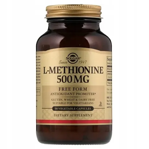 Solgar L- Methionine 500 mg (90kaps)