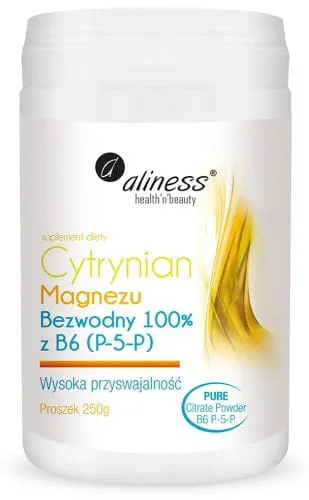 Aliness Cytrynian Magnezu Proszek 250g