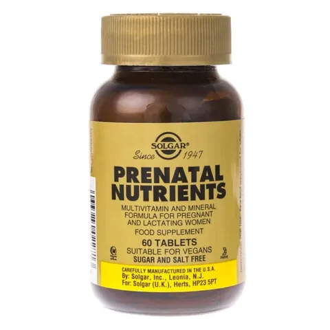 Solgar Witaminy i minerały prenatalne (60 tab)