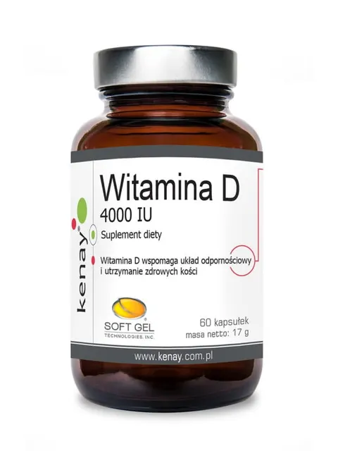 Kenay Witamina D3 4000 IU (60 kap)