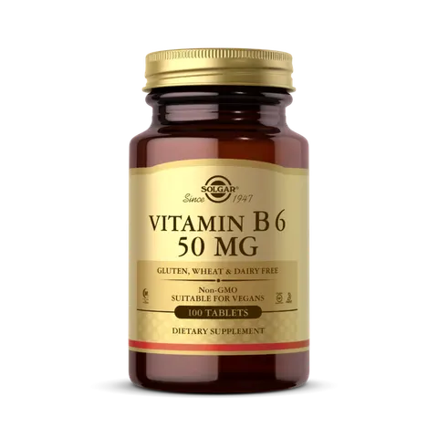 Solgar Witamina B6 50mg (100tab)