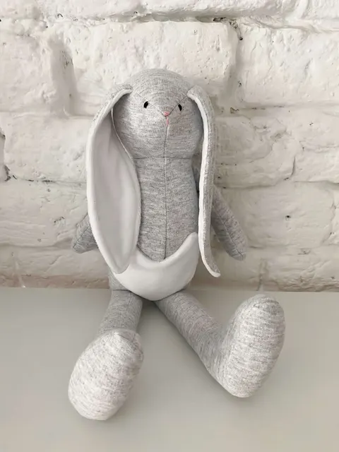 LULU - MASKOTKA KRÓLIK BIAŁY 40 CM