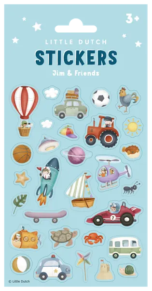 Naklejki Jim & Friends - Little Dutch