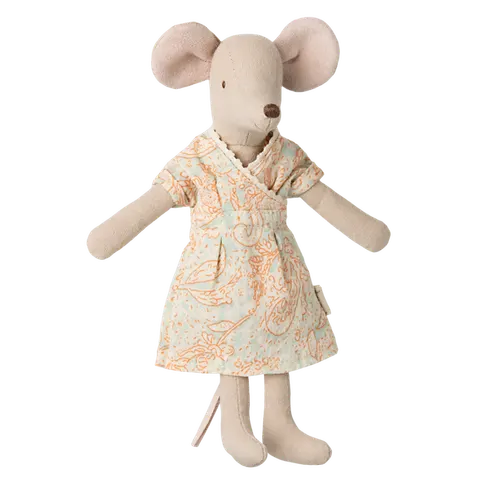 Maileg - Myszka Mama w sukience Mum mouse