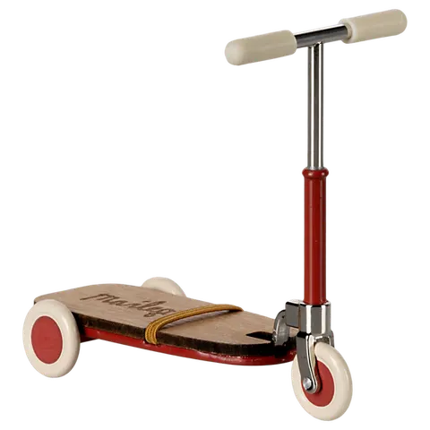 Maileg - Hulajnoga mouse Red