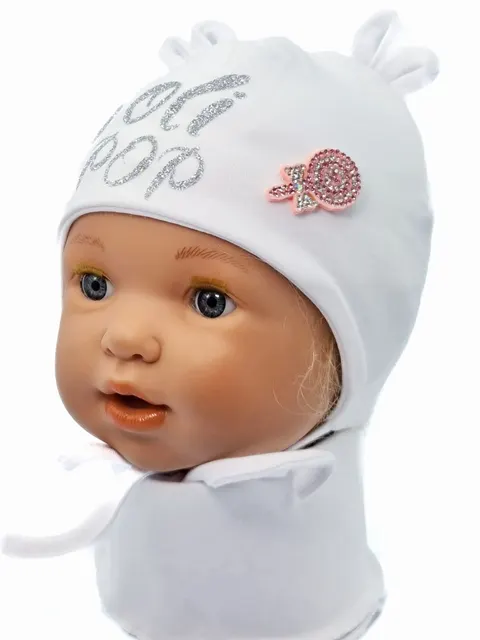 Komplet dziewczęcy Lolipop Biały