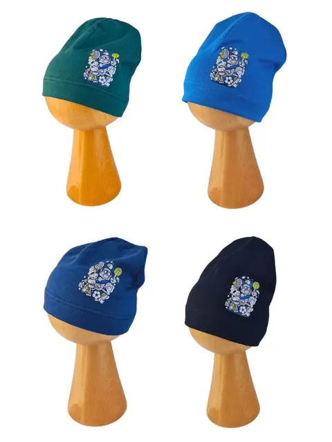 Czapka Robot wiosenna/jesienna dla chłopca