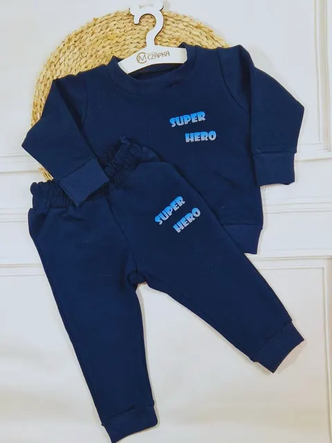 Dres dziecięcy Super Hero, komplet dresowy spodnie i bluza