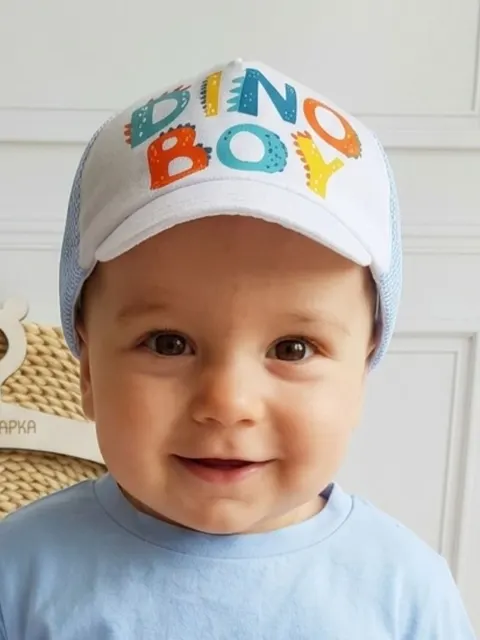 Letnia czapka z daszkiem dla chłopca Dino boy