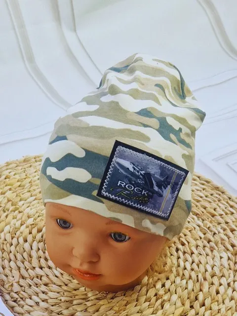 Czapka dla chłopca na wiosnę/jesień Moro