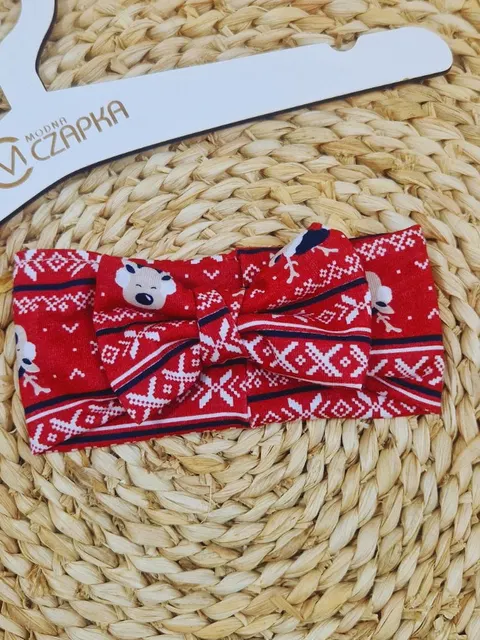 Opaska dziecięca Renifery