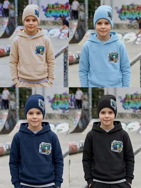 Bluza dziecięca z kapturem Six seven 67