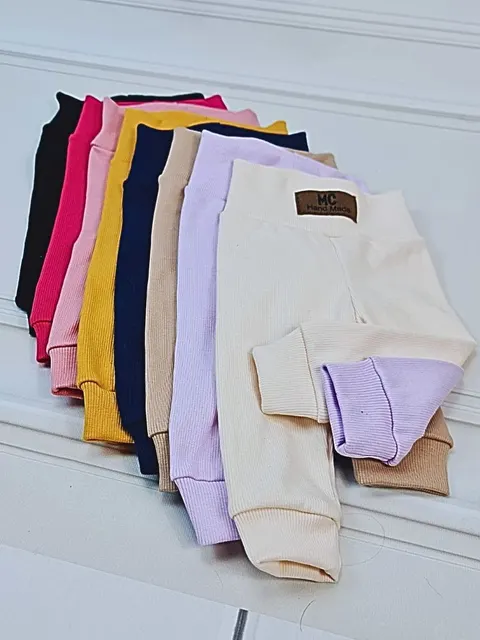 Spodnie/ legginsy prążkowane dla dzieci