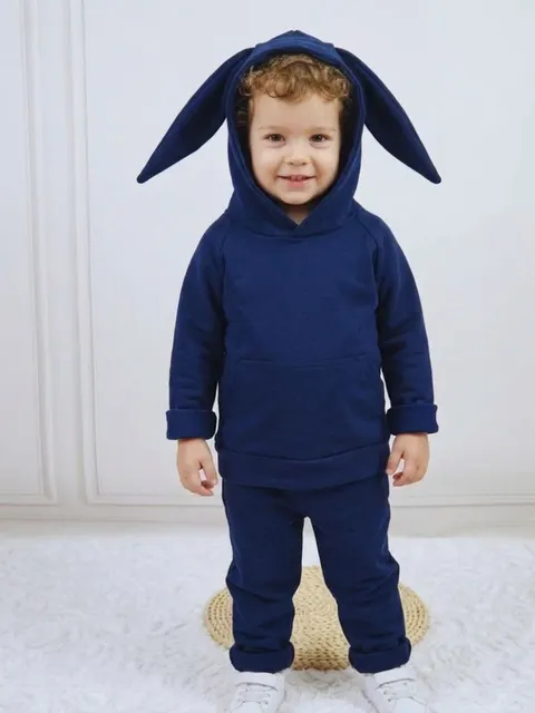 Dres dziecięcy, bluza z uszami królika plus spodnie