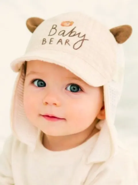 Letnia czapka z daszkiem dla chłopca Baby bear