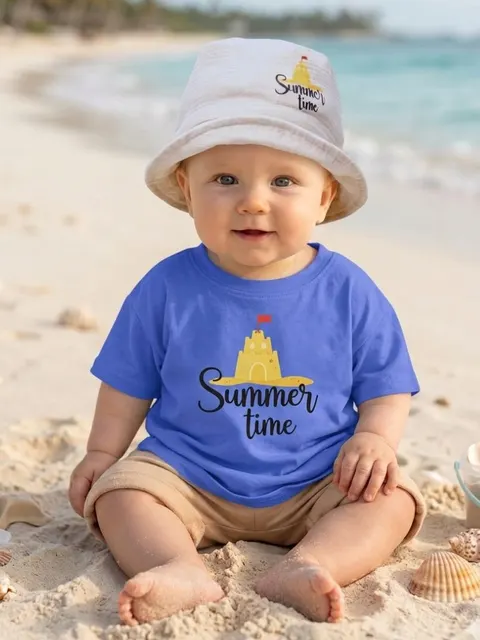 Komplet chłopięcy na lato T-shirt plus spodenki Summer Time