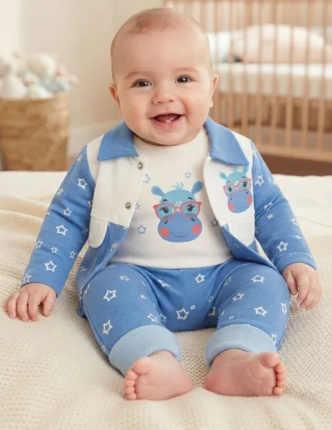 Komplet Hipcio 3cz. Body + Bluza + Spodnie