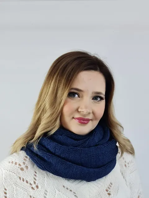 Komin damski morski