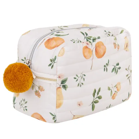 Pikowana kosmetyczka Owoce