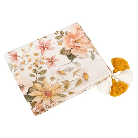 Otulacz bambusowy "S" Vintage Bloom