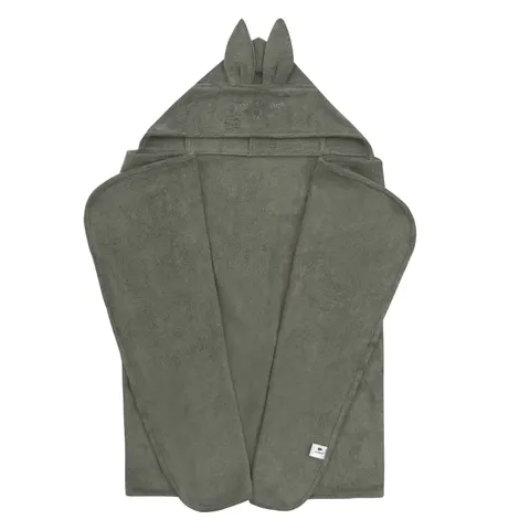 Duży bambusowy ręcznik króliczek Khaki