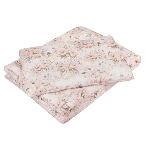 Pościel z wypełnieniem "L" Peonie Cream