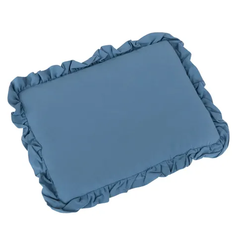 Bambusowa poduszka Z FALBANKĄ Denim