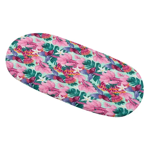Prześcieradło bambusowe do gondoli Pink Bananas Samiboo x Hey PopinJay!