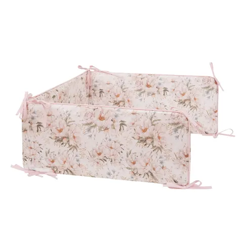 Ochraniacz do łóżeczka 140/70 Peonie Cream