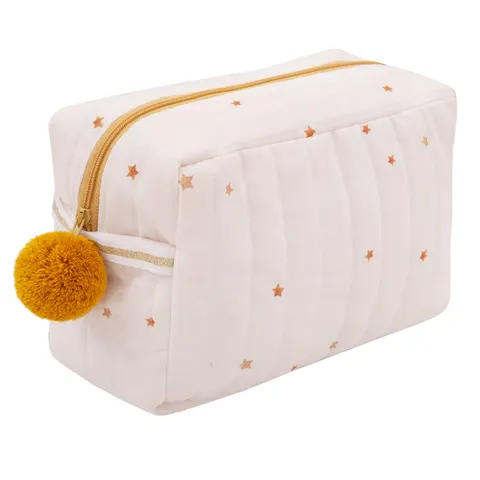 Pikowana kosmetyczka Rocking Horses - Stars