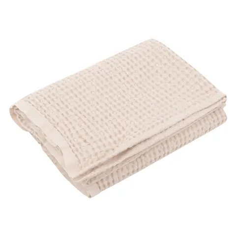 Kocyk waflowy Piaskowy