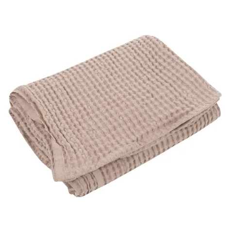 Kocyk waflowy Taupe