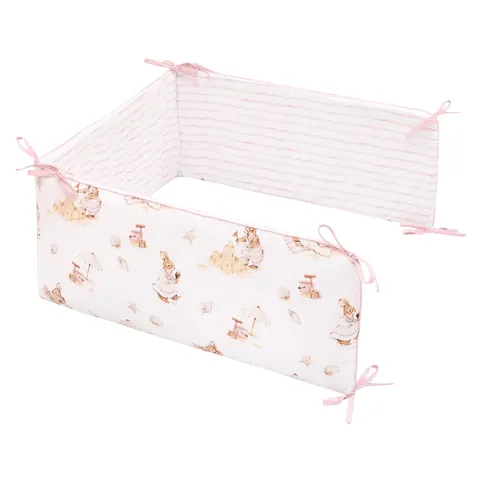 Ochraniacz do łóżeczka 140/70 Saint-Tropez Pink