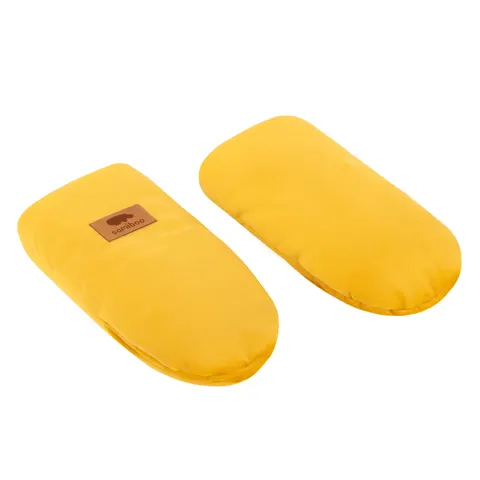 Rękawice Velvet Musztarda