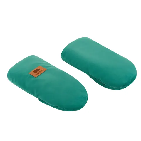 Rękawice Velvet Butelkowa Zieleń