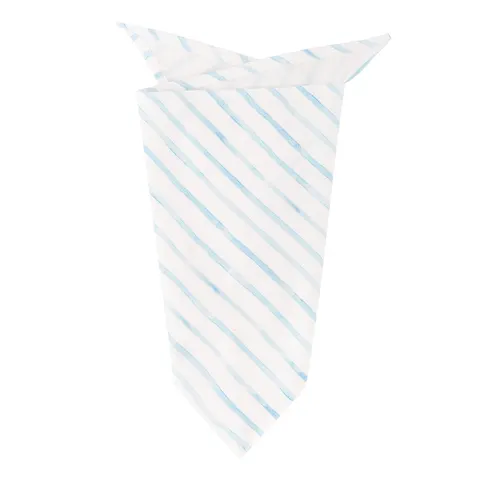 Bambusowa chustka/apaszka st tropez blue paski
