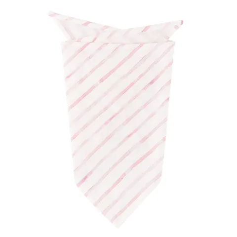 Bambusowa chustka/apaszka st tropez pink paski