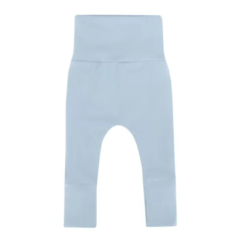 Bambusowe spodenki z dzianiny 0-4 mce baby blue