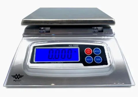 KD7000 Waga elektroniczna srebrna + zasilacz [7kg/1g]