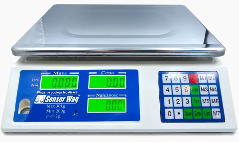 ACS DY-748A Waga elektroniczna [30kg/2g][23x33cm]