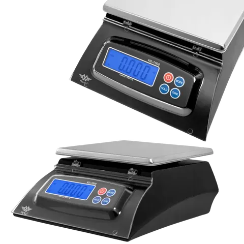 KD7000 Waga elektroniczna czarna + zasilacz [7kg/1g]