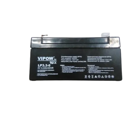 Akumulator żelowy VIPOW [6V/3,3Ah]