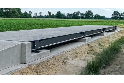 Waga samochodowa stalowo-betonowa [20T] [8x3m]