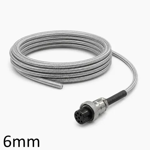 Przewód 6mm, 4 żyłowy, zabezpieczony: 5m SATIS