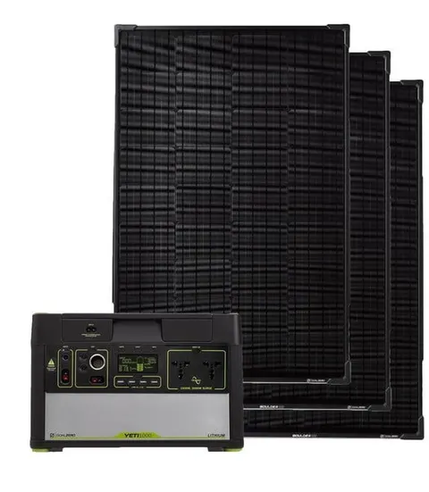 Goal Zero - Zestaw solarny z generatorem Yeti 1000X EU Lithium + 3x panel Boulder 100W