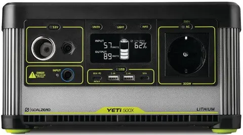 Goal Zero - Yeti 500X przenośna stacja energii