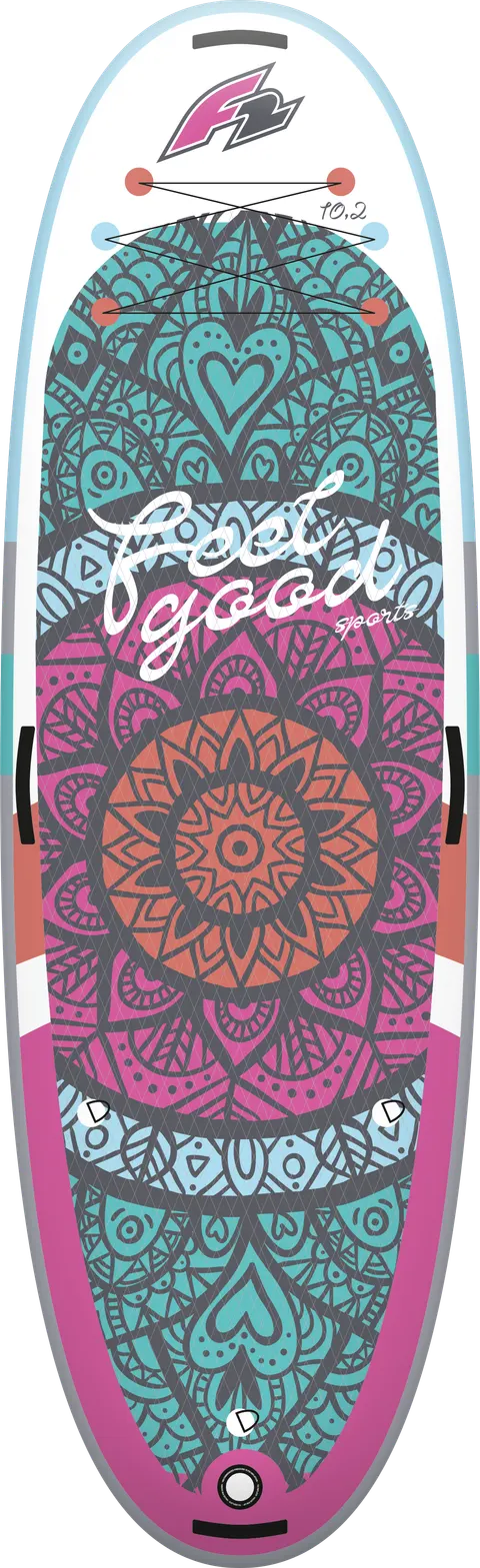 Deska SUP F2 Feelgood Yoga Sports do jogi